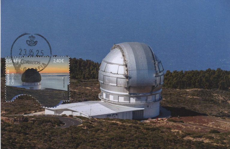 TARJETA MAXIMA GRAN TELESCOPIO DE CANARIAS