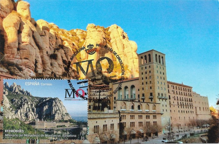 TARJETA MAXIMA MONASTERIO DE MONTSERRAT