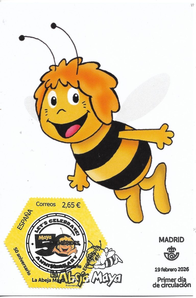 TARJETA MAXIMA ABEJA MAYA