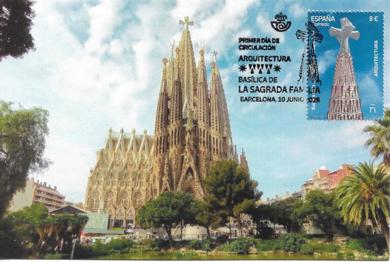 TARJETA MAXIMA SAGRADA FAMILIA